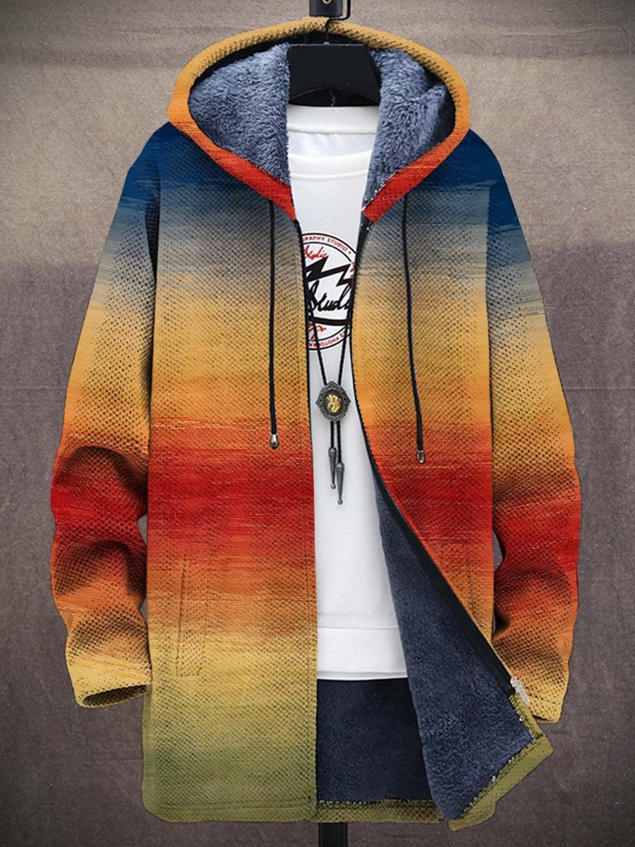 Hooded Jacket Women with Gradient Design and Casual Fit - 1 - London-stylehouse.com