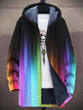 Hooded Jacket for Women - Colourful Gradient Design - 1 - London-stylehouse.com