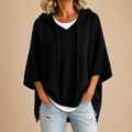 Oversized Hoodie for Women - Casual V-Neck and Relaxed Fit - 5 - London-stylehouse.com