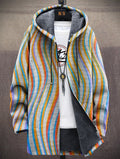 Colourful Women's Jacket with Hood and Relaxed Fit - 1 - London-stylehouse.com