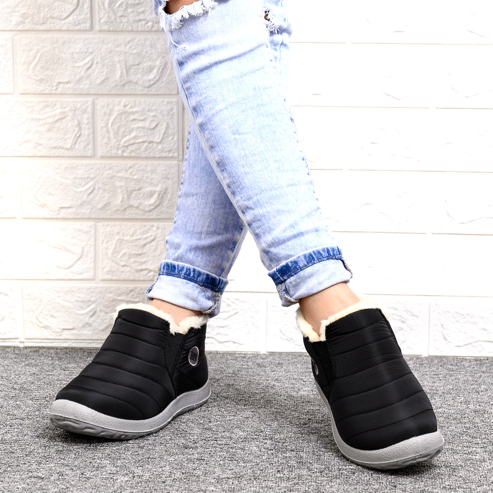Ladies' Stylish Ankle Boots - Effortless Slip-On Design - 2 - London-stylehouse.com