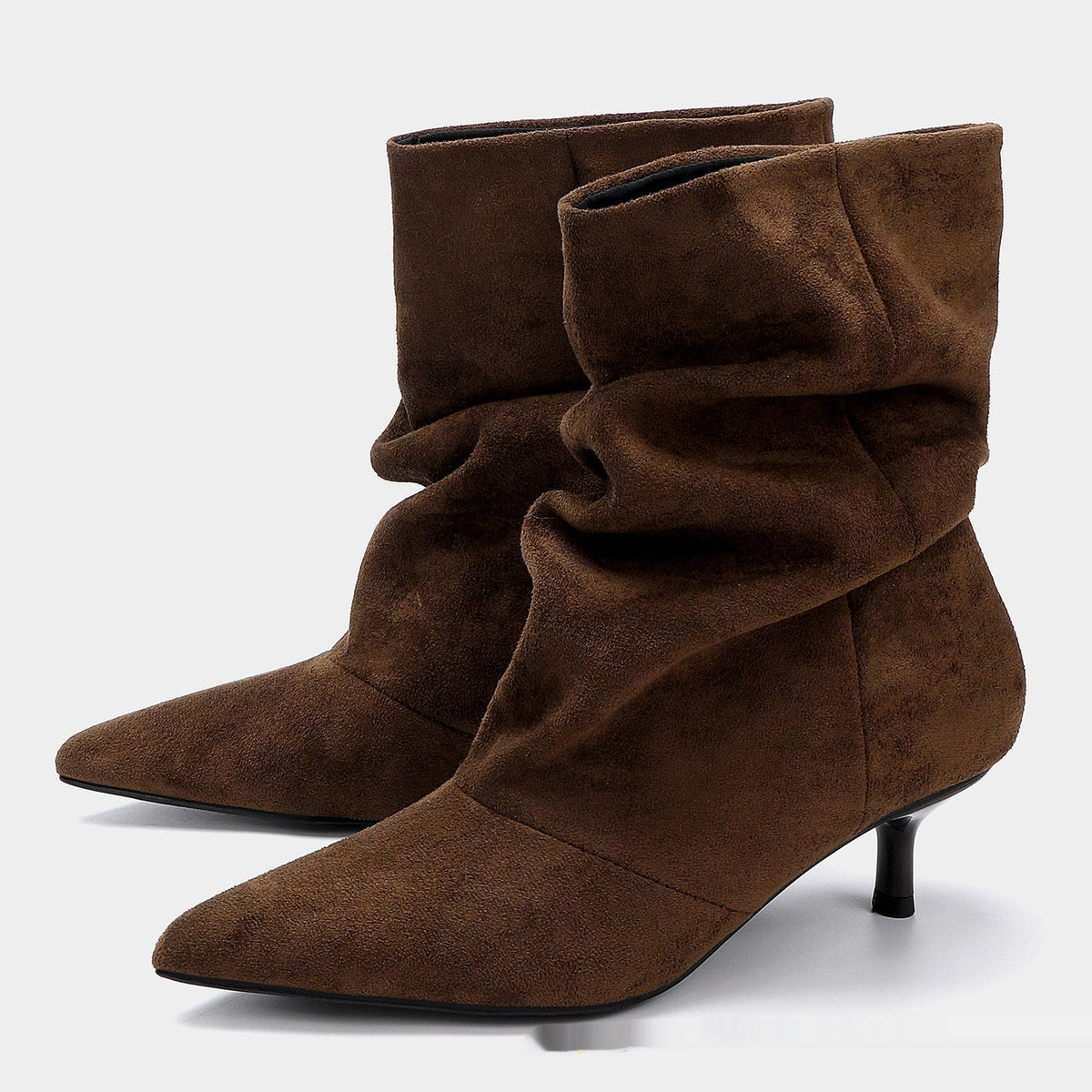 Pointed-Toe Slouchy Ladies' Boots for Effortless Style - 3 - London-stylehouse.com