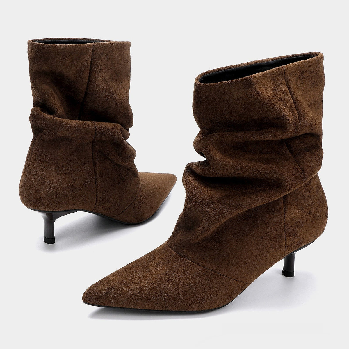 Pointed-Toe Slouchy Ladies' Boots for Effortless Style - 5 - London-stylehouse.com