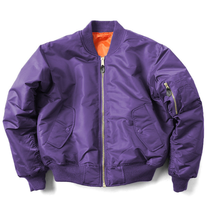 Women's Easy Fit Bomber Jacket with 3D Storage Pockets - 2 - London-stylehouse.com