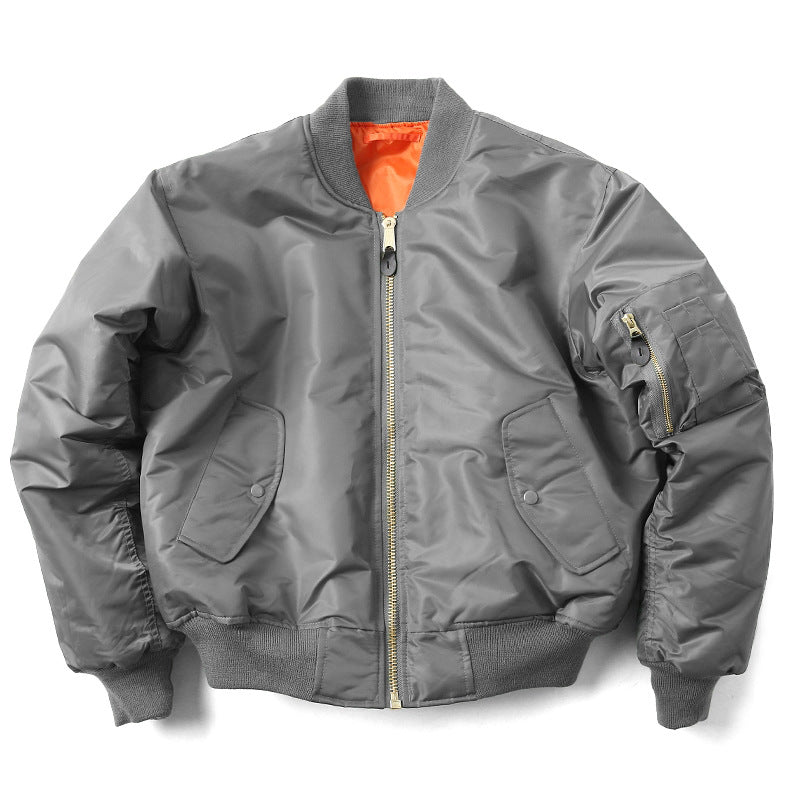 Women's Easy Fit Bomber Jacket with 3D Storage Pockets - 6 - London-stylehouse.com