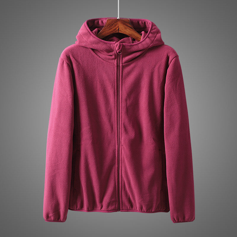 Women's Relaxed Fit Zip-Up Hoodie Jacket - 2 - London-stylehouse.com