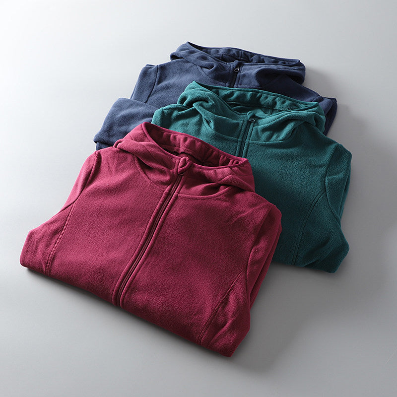 Women's Relaxed Fit Zip-Up Hoodie Jacket - 4 - London-stylehouse.com