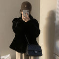 Soft Women’s Jacket with High Collar - 2 - London-stylehouse.com
