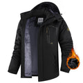 Men's Outdoor Jacket with Removable Hood - 4 - London-stylehouse.com