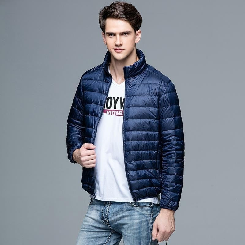 Men's Lightweight Padded Jacket - 1 - London-stylehouse.com