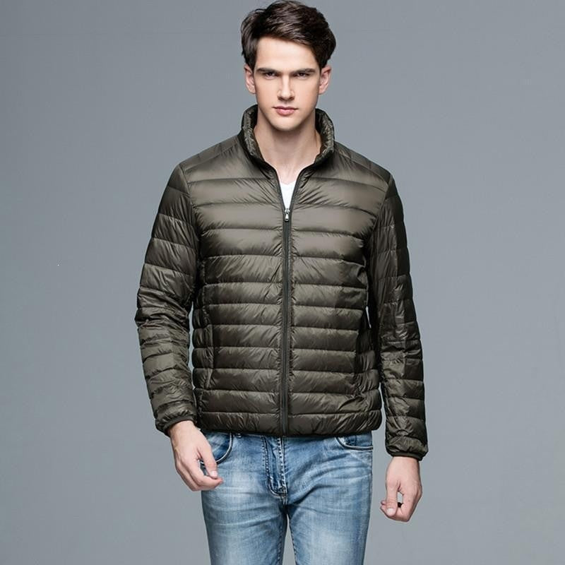 Men's Lightweight Padded Jacket - 2 - London-stylehouse.com