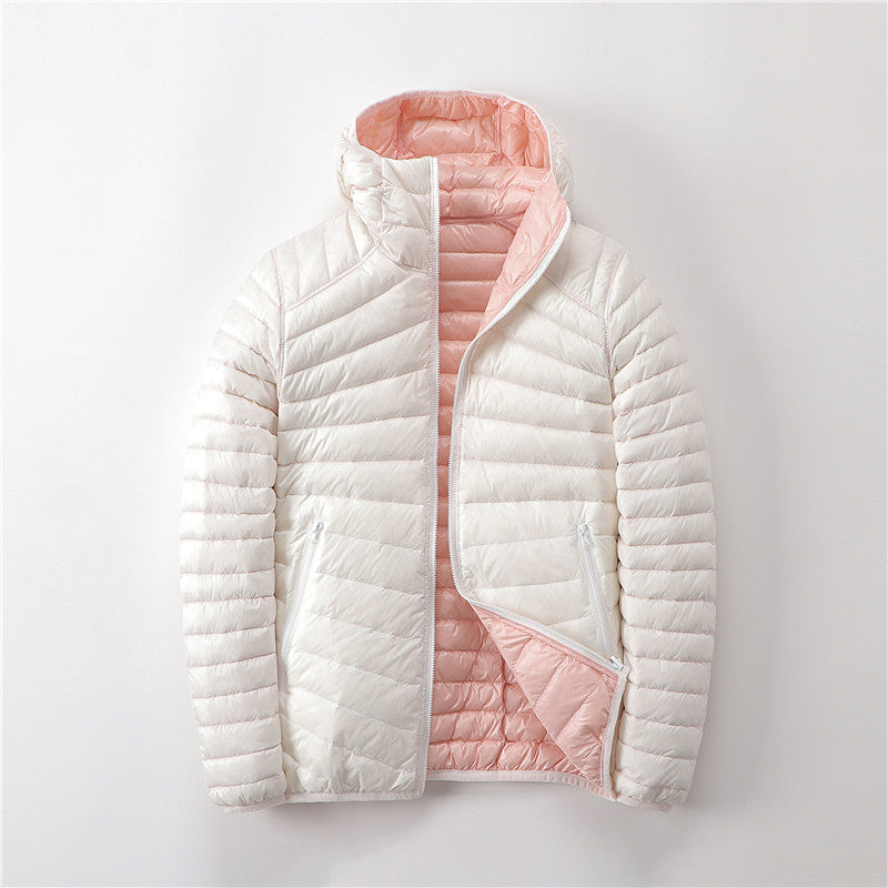 Women's Quilted Hooded Winter Jacket - 2 - London-stylehouse.com