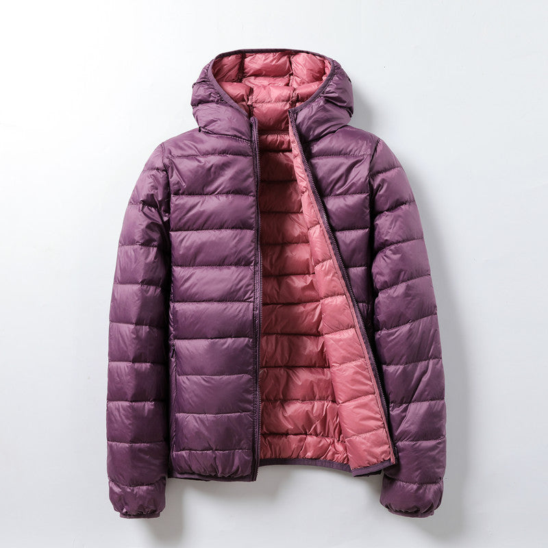 Women's Quilted Hooded Winter Jacket - 3 - London-stylehouse.com