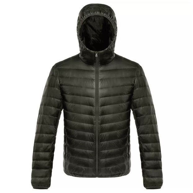 Men's Lightweight Hooded Jacket with Relaxed Fit - 3 - London-stylehouse.com