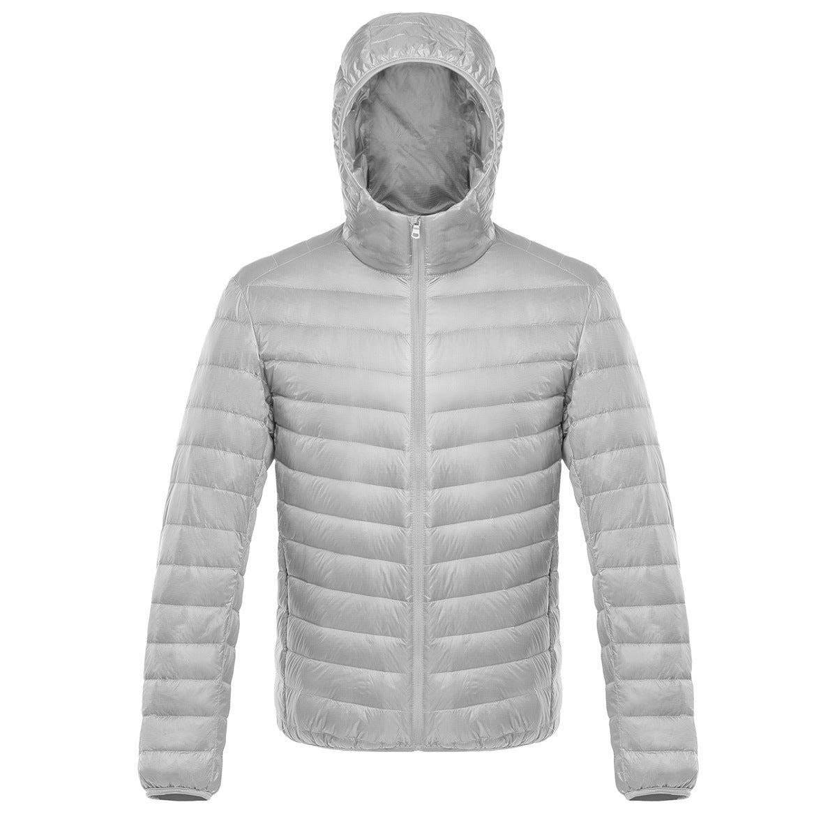 Men's Lightweight Hooded Jacket with Relaxed Fit - 6 - London-stylehouse.com