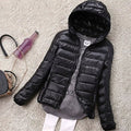 Women's Tailored Short Jacket with Hooded Design - 2 - London-stylehouse.com