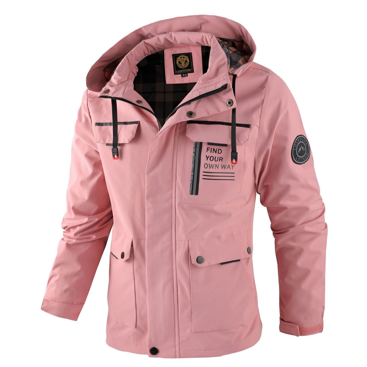 Men's Fitted Jacket with Versatile Pocket Arrangement - 4 - London-stylehouse.com