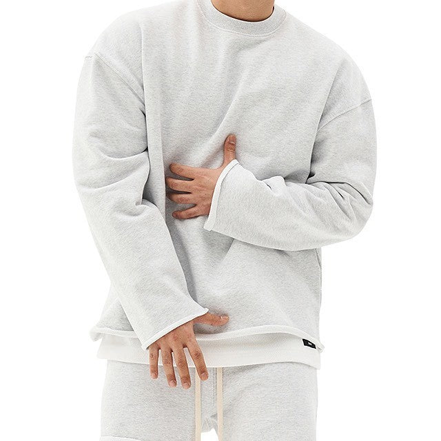 Men's Casual Pullover with Relaxed Fit and Round Neck Design - 4 - London-stylehouse.com