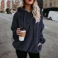 Ladies' Comfort-Focused Hoodie with Convenient Front Pocket - 1 - London-stylehouse.com