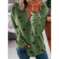 Stylish Women's Zip-Detail Pullover Sweatshirt - 1 - London-stylehouse.com