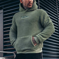 Men's Relaxed Fit Hoodie with Generous Front Pocket and Long Sleeves - 4 - London-stylehouse.com