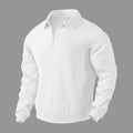 Men's Stylish Half-Zip Sweatshirt with Unique Jacquard Knit - 12 - London-stylehouse.com