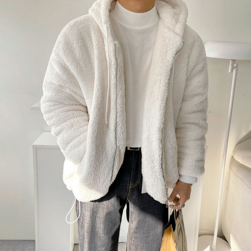 Men's Hooded Relaxed Fit Jacket for Effortless Comfort - 3 - London-stylehouse.com