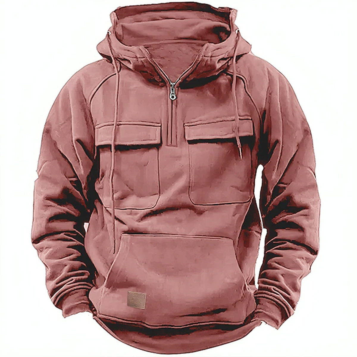 Men's Comfortable Fit Hoodie with Handy Pockets - 6 - London-stylehouse.com