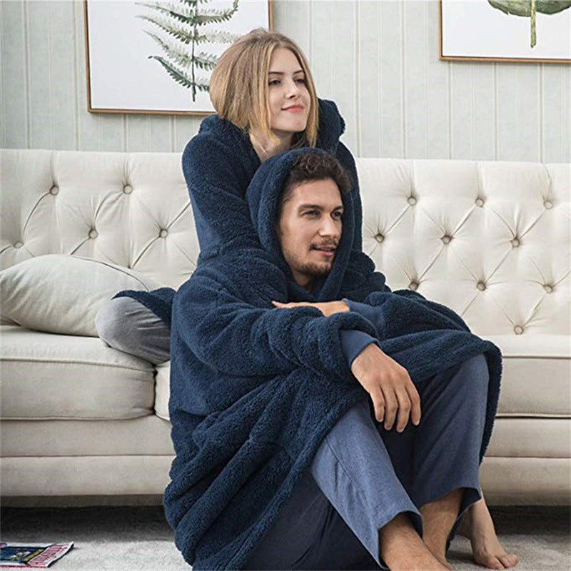 Women's Oversized Hoodie Sweatshirt with Spacious Front Pocket - 4 - London-stylehouse.com