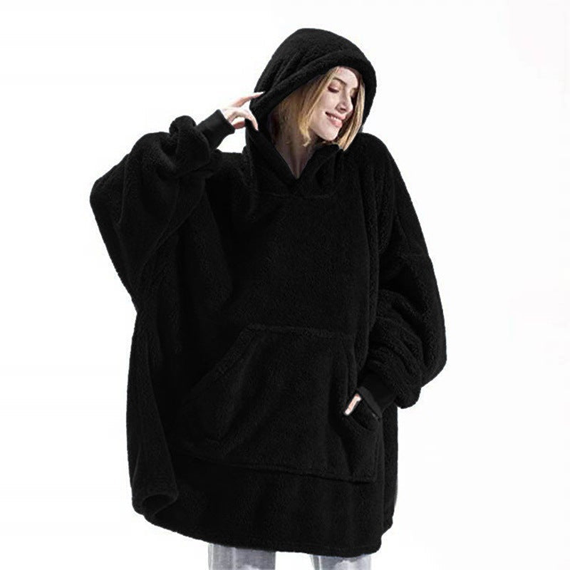 Women's Oversized Hoodie Sweatshirt with Spacious Front Pocket - 6 - London-stylehouse.com