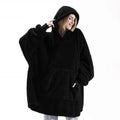 Women's Oversized Hoodie Sweatshirt with Spacious Front Pocket - 6 - London-stylehouse.com