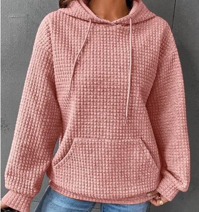 Women's Casual Fit Hoodie with Convenient Front Pocket - 2 - London-stylehouse.com