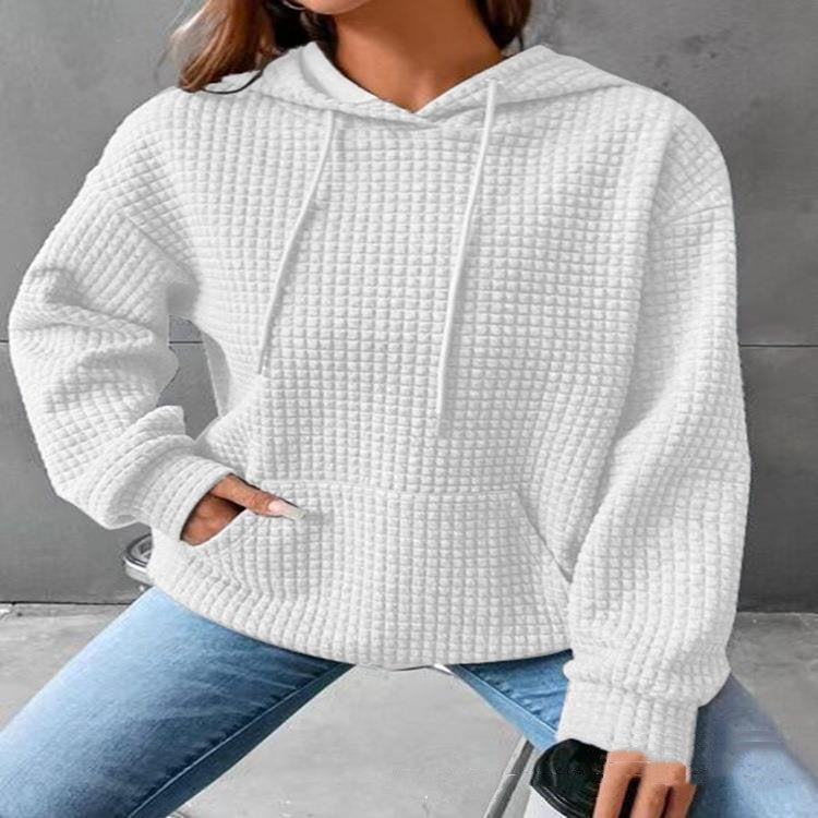 Women's Casual Fit Hoodie with Convenient Front Pocket - 3 - London-stylehouse.com