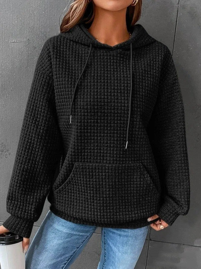 Women's Casual Fit Hoodie with Convenient Front Pocket - 6 - London-stylehouse.com
