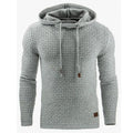 Men's Textured Design Hoodie in Regular Fit - 1 - London-stylehouse.com