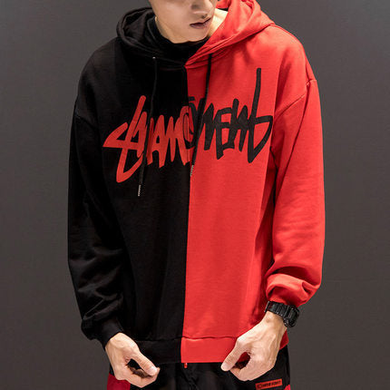 Relaxed Fit Women's Hoodie with Bold Graphic Design - 2 - London-stylehouse.com