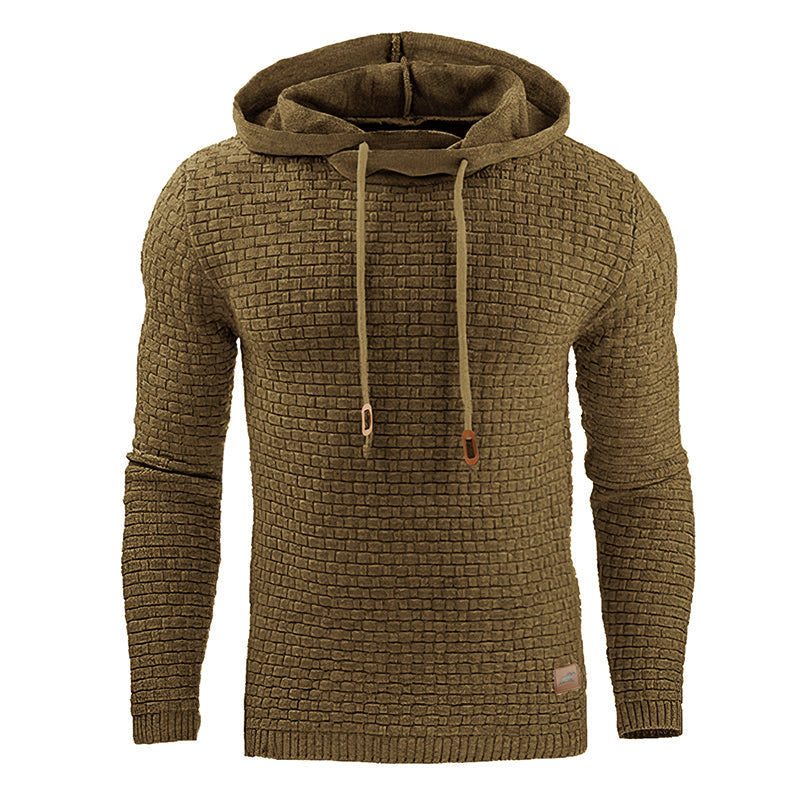 Men's Tailored Hoodie with Stylish Textured Fabric - 7 - London-stylehouse.com