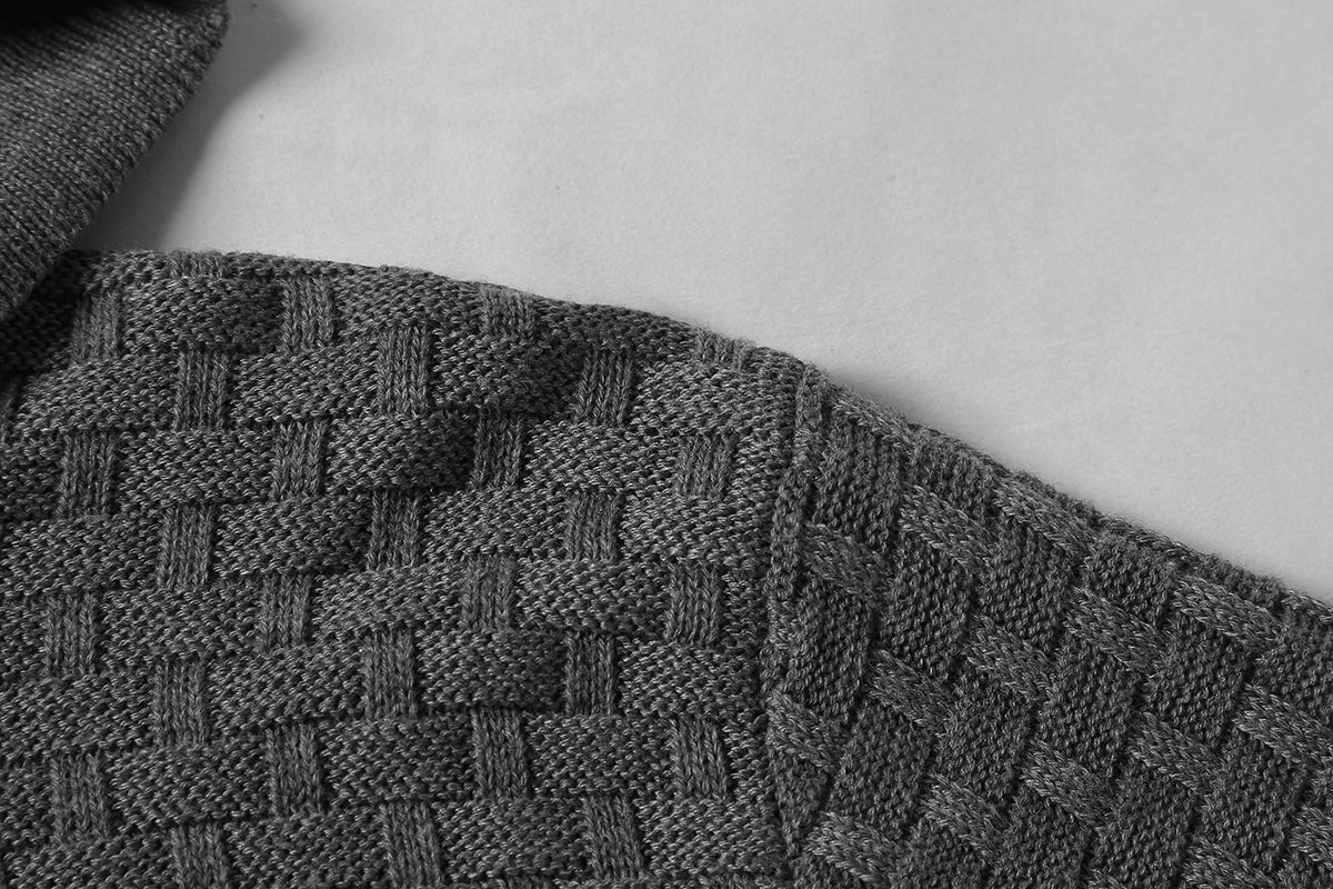 Men's Tailored Hoodie with Stylish Textured Fabric - 13 - London-stylehouse.com
