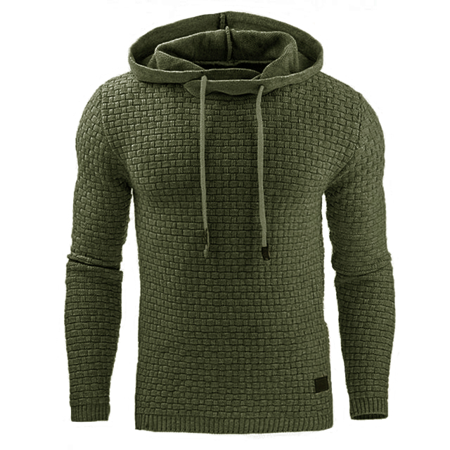 Men's Tailored Hoodie with Stylish Textured Fabric - 15 - London-stylehouse.com