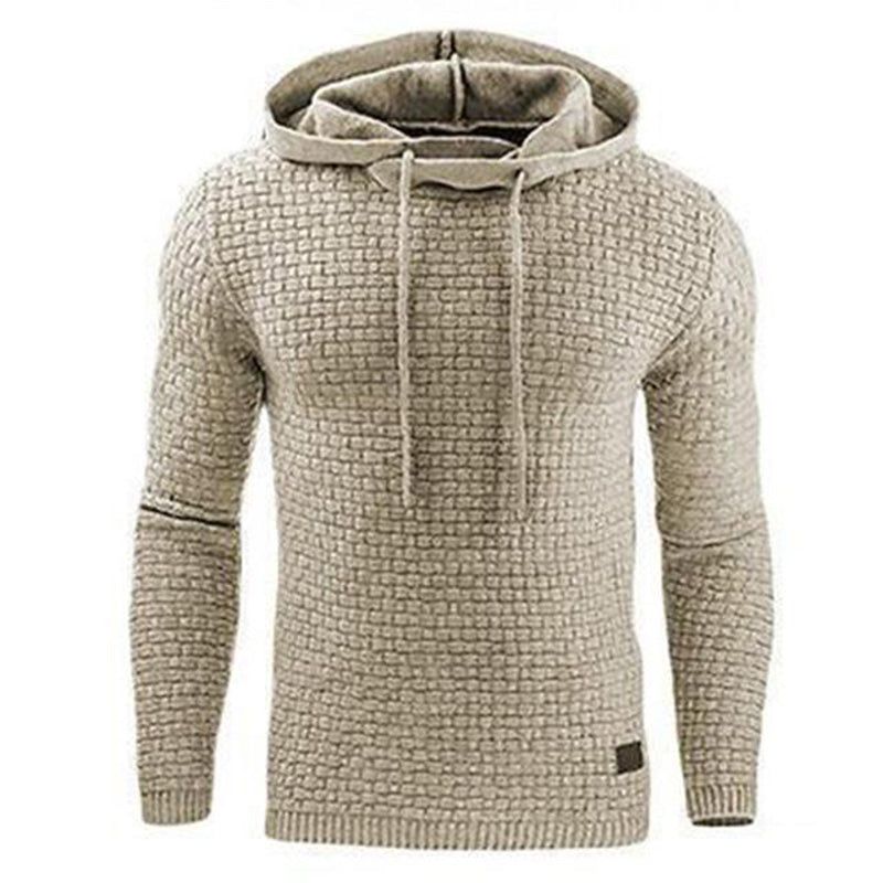 Men's Tailored Hoodie with Stylish Textured Fabric - 18 - London-stylehouse.com