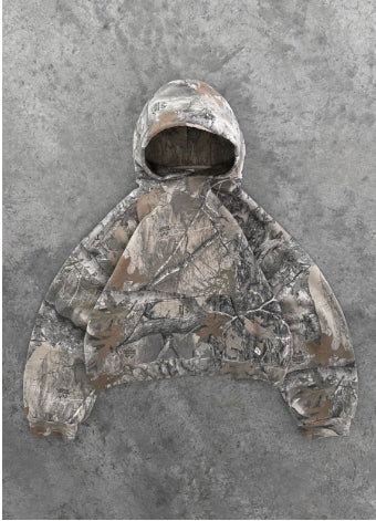 Ladies' Oversized Hoodie with Unique Print Detail - 1 - London-stylehouse.com