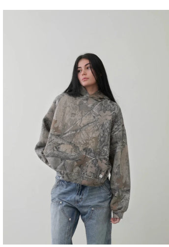 Ladies' Oversized Hoodie with Unique Print Detail - 3 - London-stylehouse.com