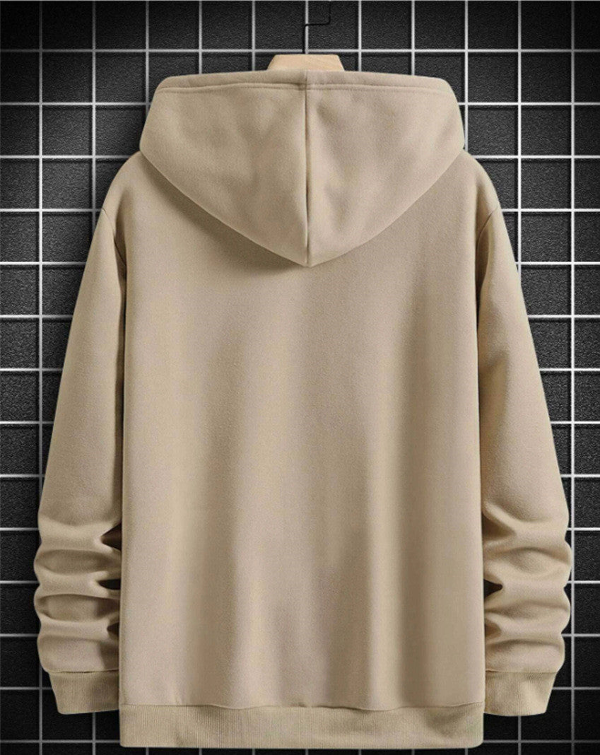 Men's Comfortable Hoodie with Pocket and Adjustable Hood - 7 - London-stylehouse.com