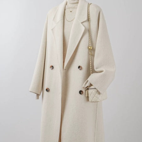 Ladies' Button-Down Loose Fit Overcoat - 3 - London-stylehouse.com