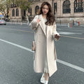 Elegant Loose Fit Women's Double-Breasted Coat - 3 - London-stylehouse.com