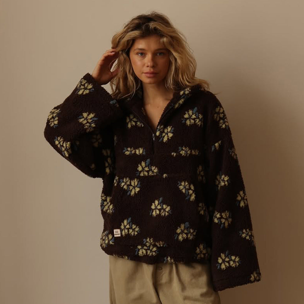 Women's Everyday Pullover with Generous Pocket - 4 - London-stylehouse.com