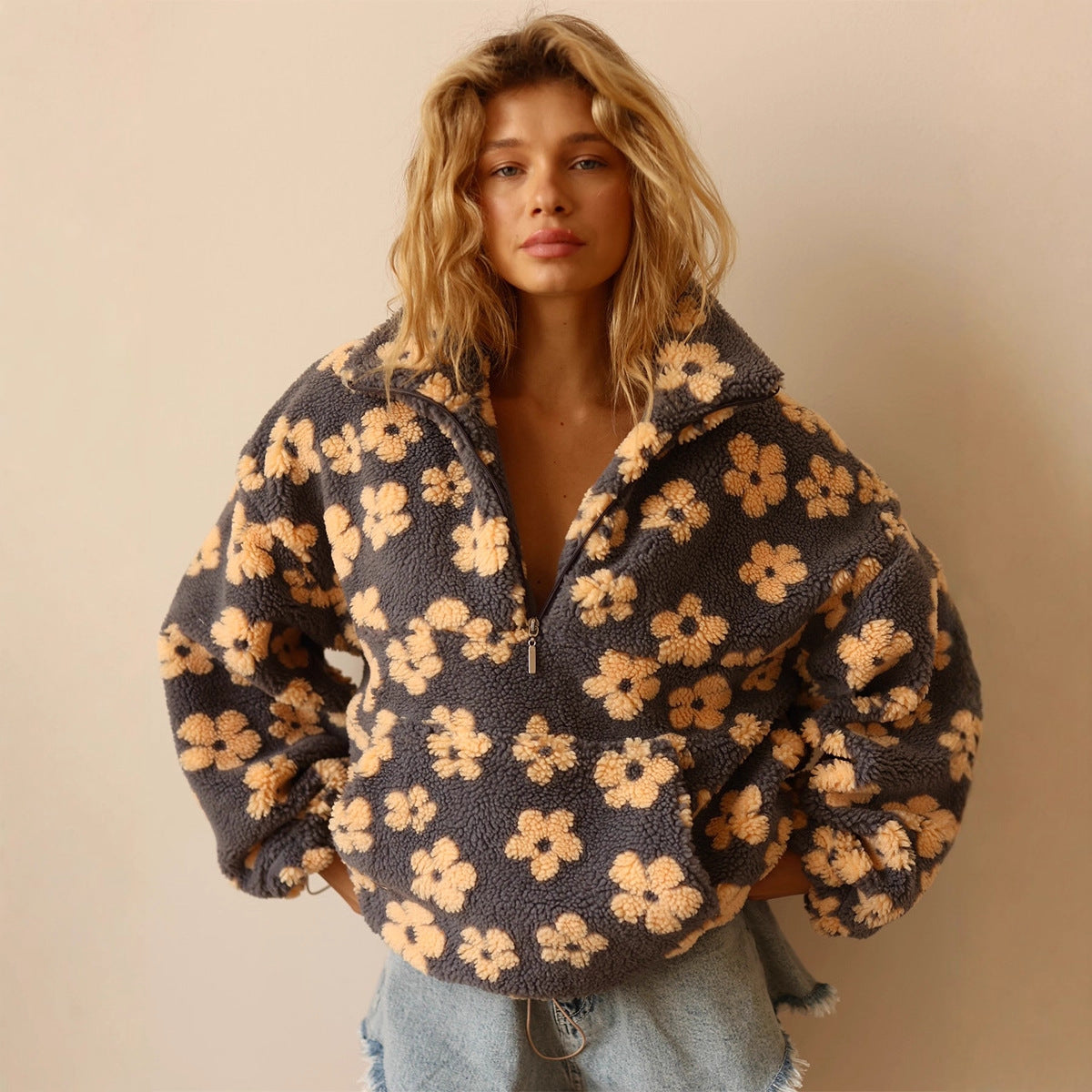 Women's Everyday Pullover with Generous Pocket - 8 - London-stylehouse.com