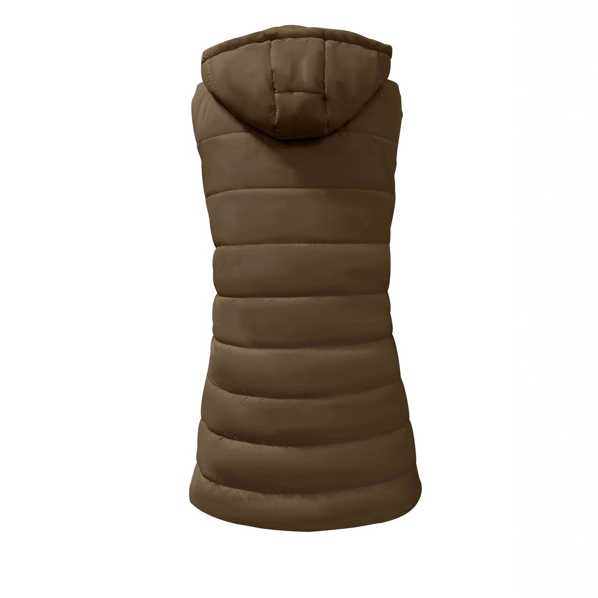 Women's Tailored Gilet with Hood and Handy Pockets - 6 - London-stylehouse.com