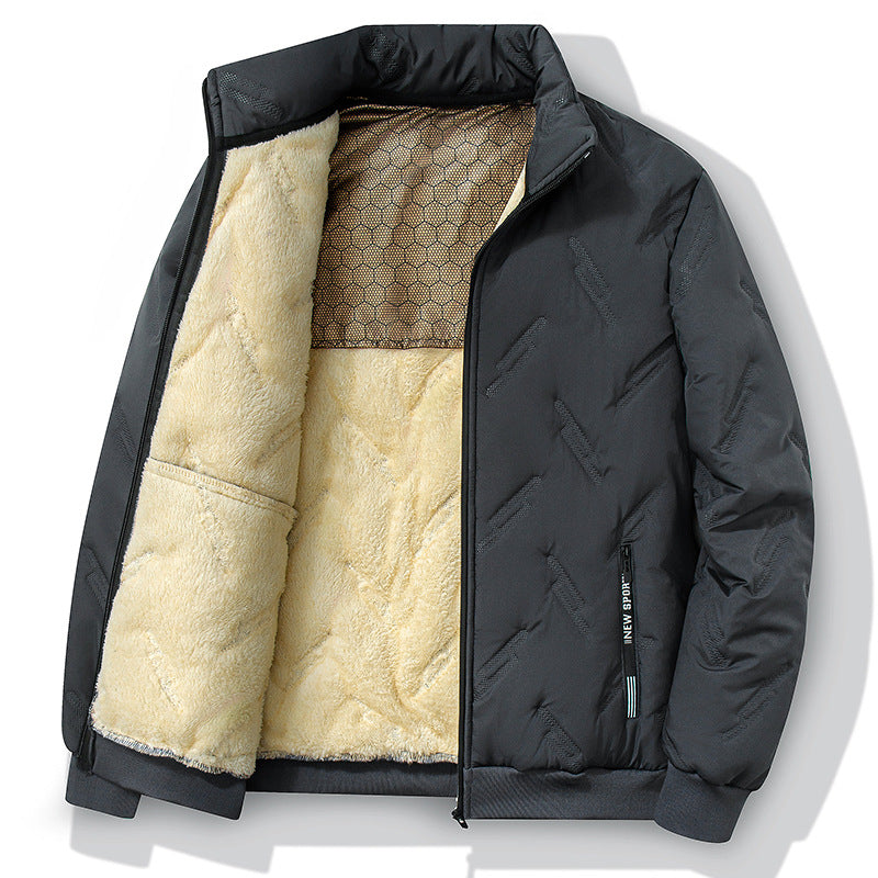 Men's Casual Fit Jacket with Distinctive Design - 1 - London-stylehouse.com
