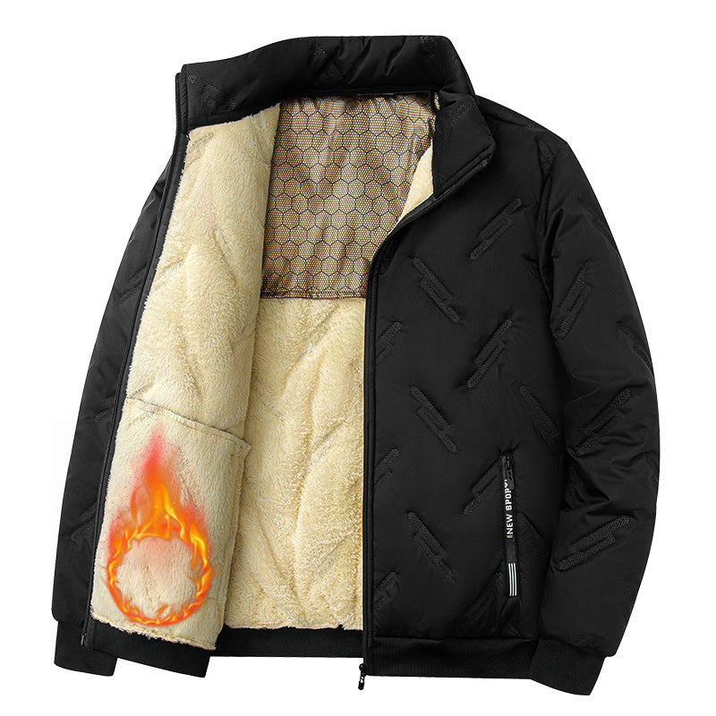 Men's Casual Fit Jacket with Distinctive Design - 2 - London-stylehouse.com
